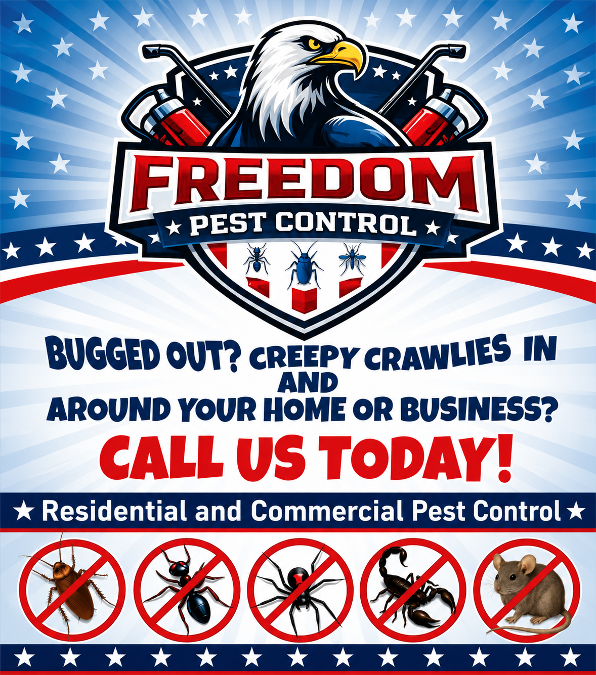 Freedom Pest Control residential and commercial pest control services in Las Vegas