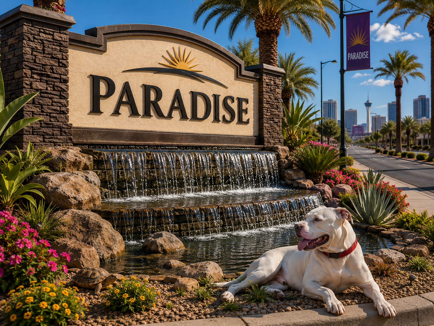 Paradise community in Paradise
