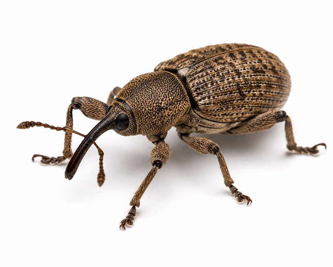 Weevils pest identification